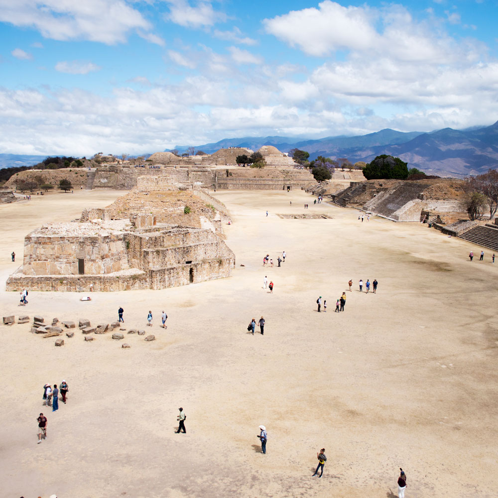 monte alban archaeological site