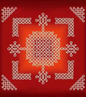 dot rangoli design for diwali 03 amazing rangoli with dots for diwali