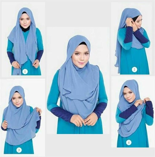 tutorial hijab segi empat syari terbaru tutorial hijab segi empat syari terbaru