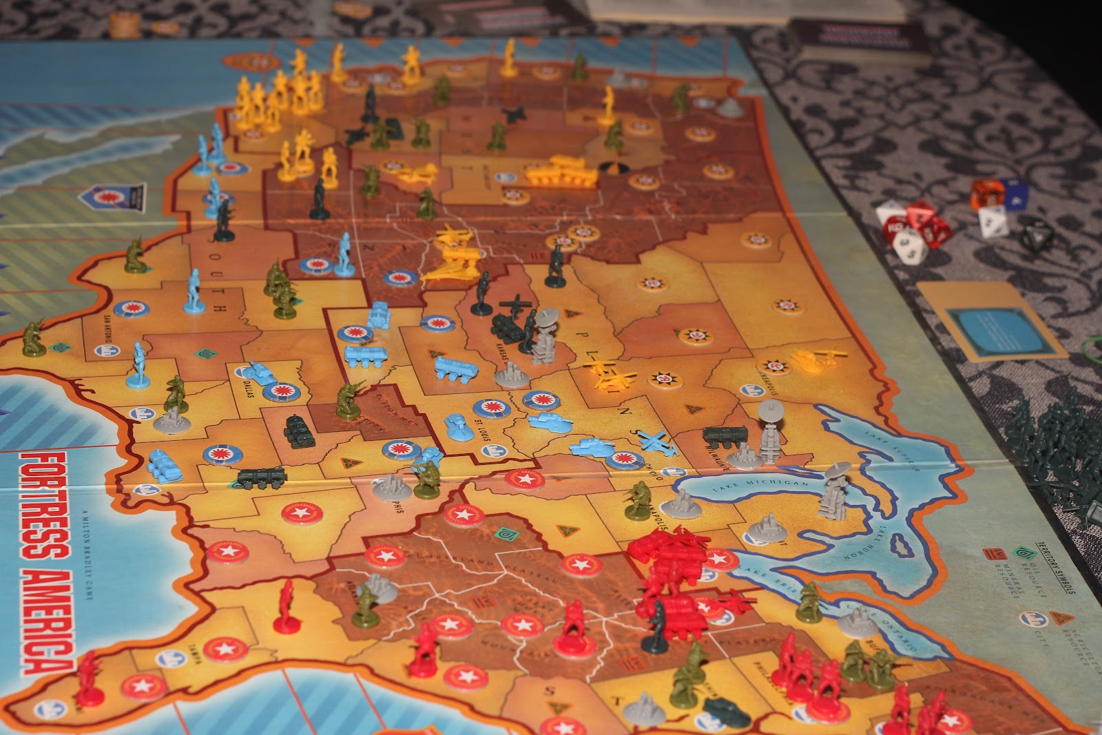 Alf Melin Stories, photographs and curiousities Retro board game Fortress America