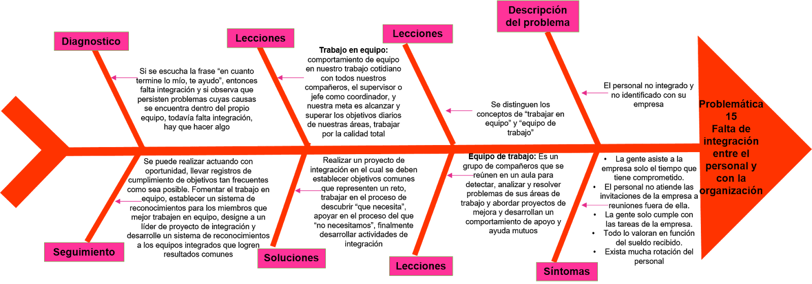 Rosa Hernandez Quime: Diagrama de Pescado Problemática 15