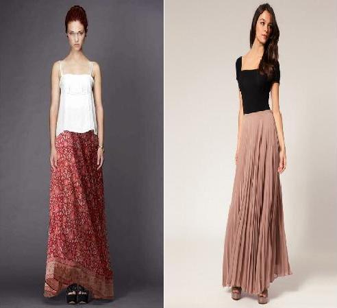 Ratu Ponsel Model Rok Terbaru: rok panjang modern