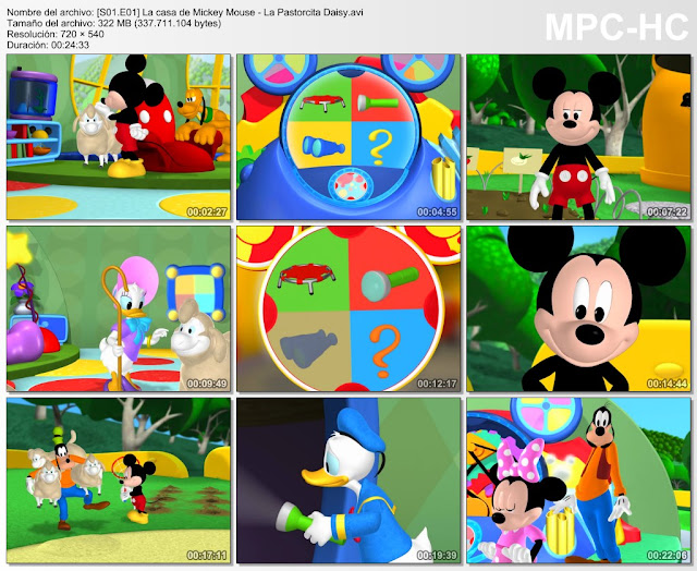 La casa de Mickey Mouse [Castellano] Anime Castellano