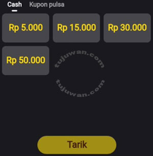 konversi menghitung  koin snack video ke rupiah