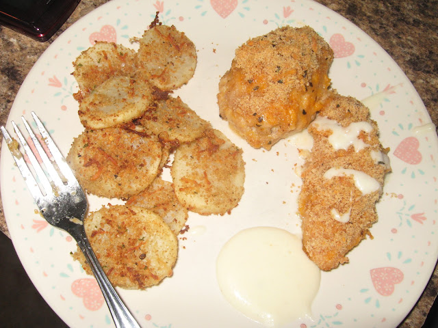 Parmesan Panko Potatoes