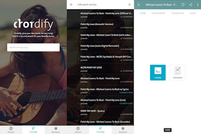 Chordify - Aplikasi Chord Gitar, Piano, dan Ukulele Terbaik untuk Android