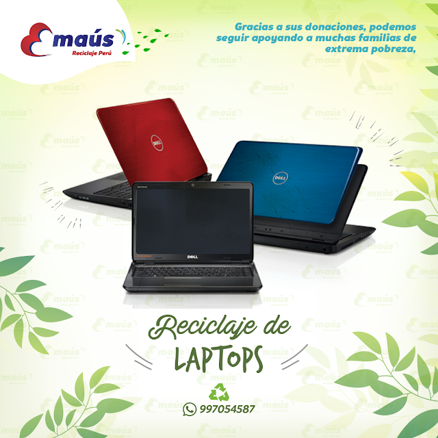 Reciclaje de Laptops - Emaús Reciclaje Perú
