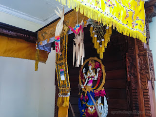 Balinese Decoration Altar Place Of Worship In The House At Seririt Village North Bali Indonesia