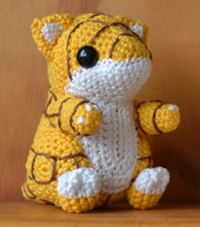 PATRON GRATIS SANDSHREW | POKEMON AMIGURUMI 34785