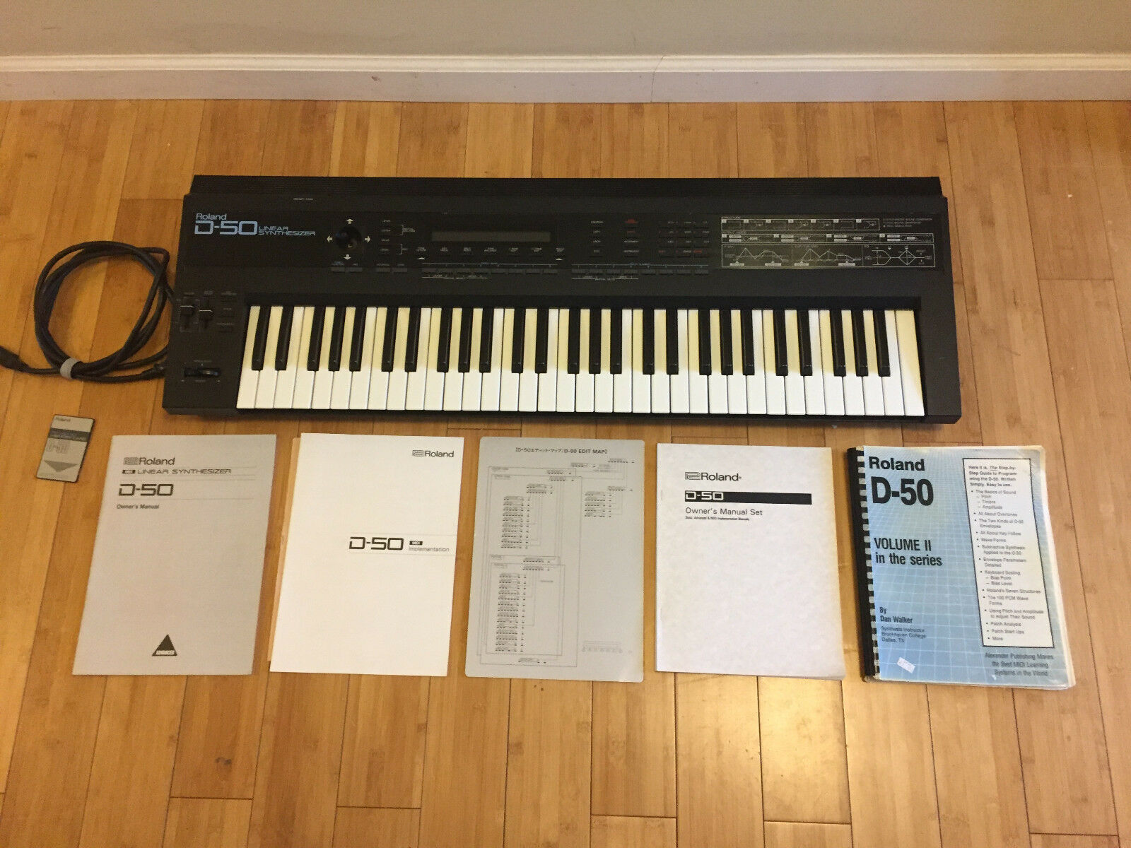 MATRIXSYNTH Roland D50 Digital Linear Synthesizer Keyboard SN GA41057