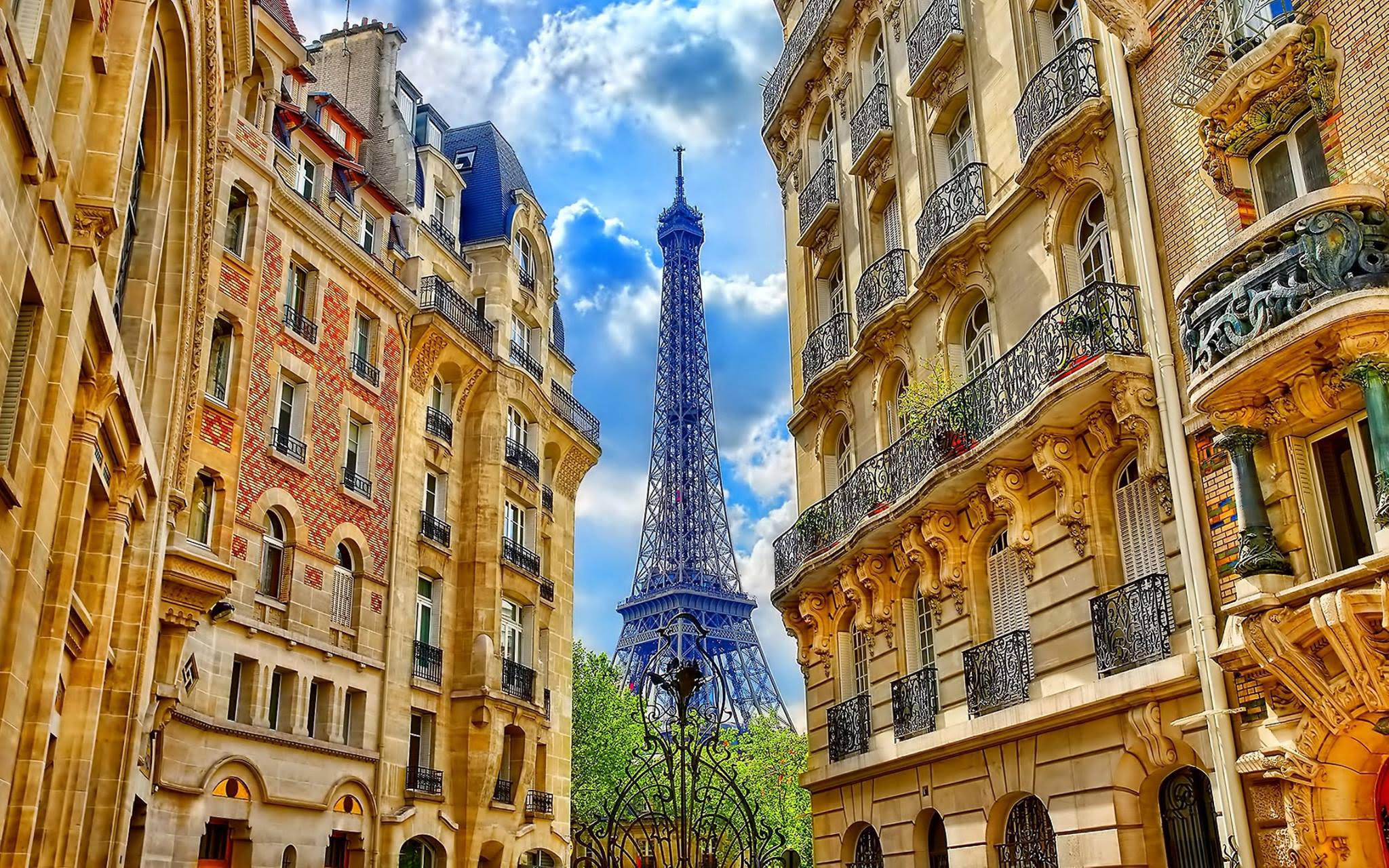 Fieggentrio: Eiffeltoren - Parijs