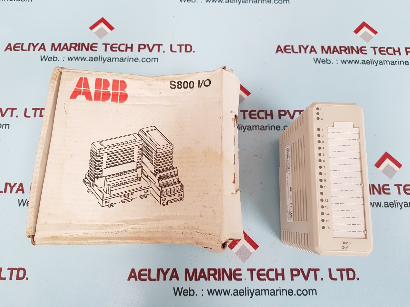 ABB S800,DI810 DIGITAL I/O MODULE 3BSE008508R1 PRF Aeliya Marine