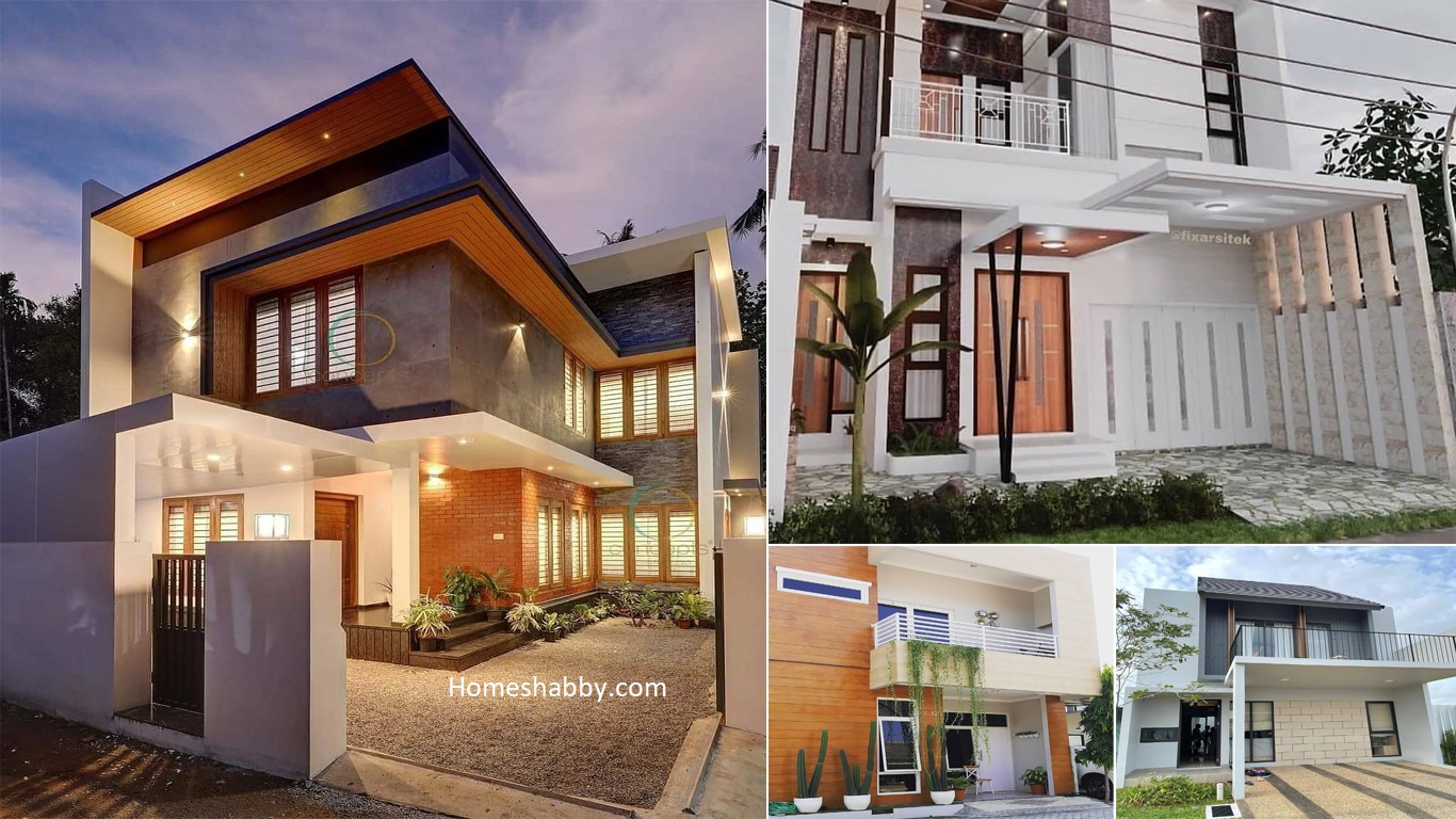 Unduh 73 Gambar Fasad Rumah Minimalis 2 Lantai Terbaru HD  Info...