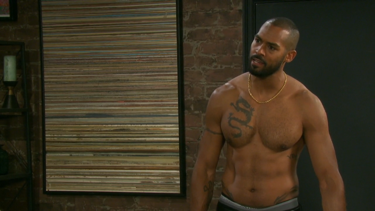 Lamon Archey spent half of the March 6th episode of Days of Our Lives witho...