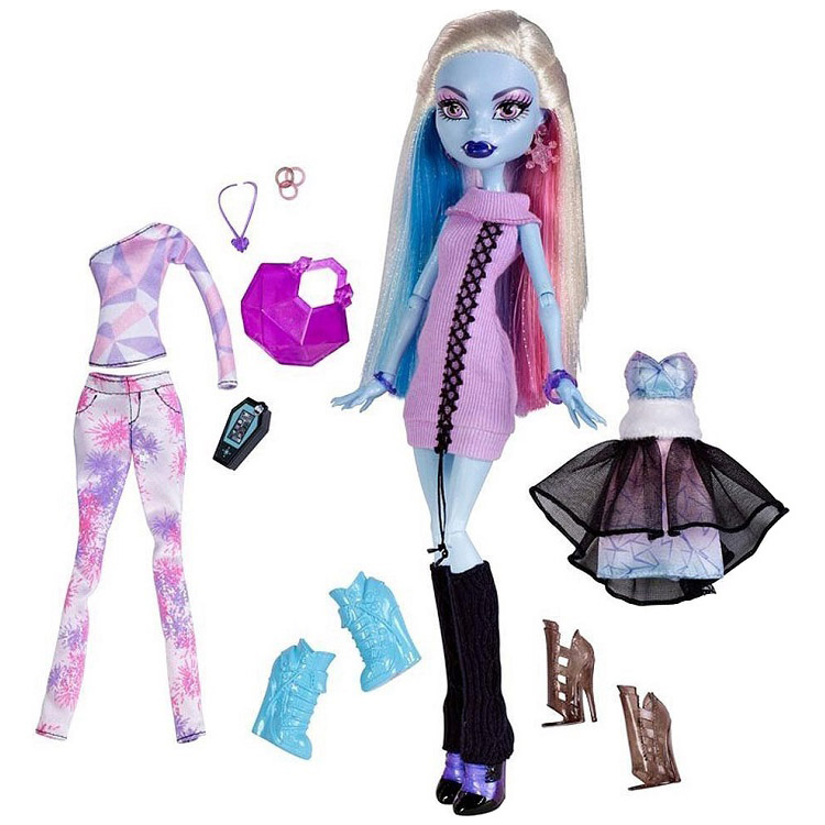 Monster High Abbey Bominable I Heart Fashion Doll MH Merch
