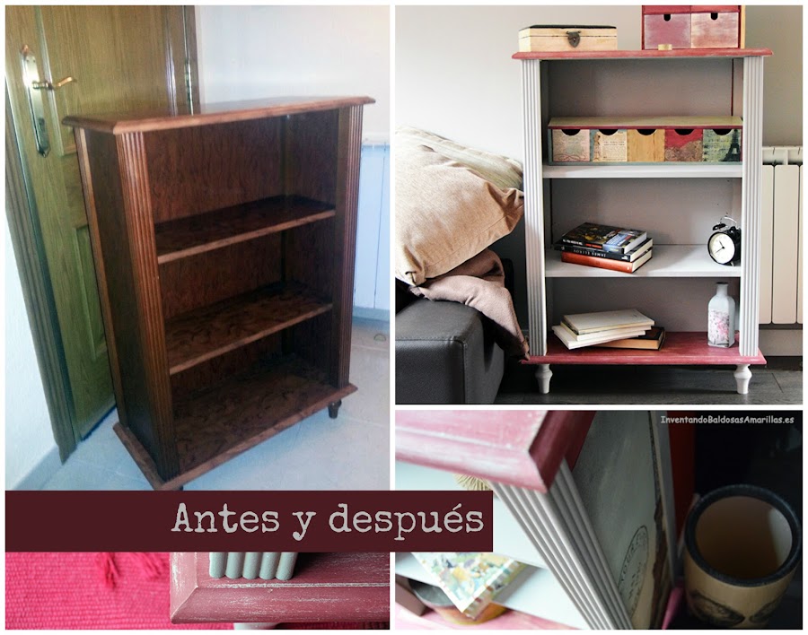 antes y después de un mueble