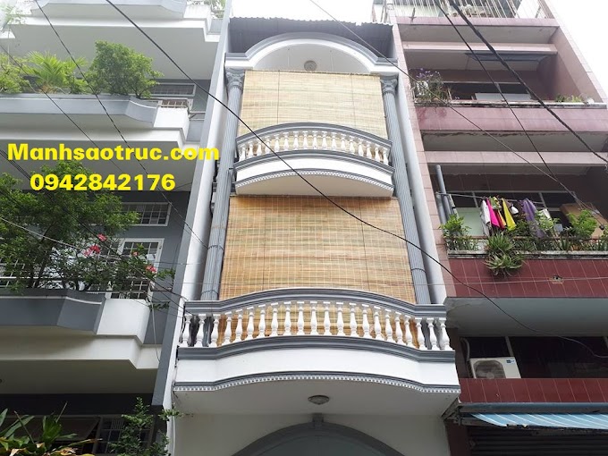 LẮP ĐẶT MÀNH SÁO TRE TRÚC CHE NẮNG NGOÀI TRỜI QUẬN 12