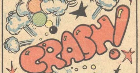 Crash! comic book sound effect