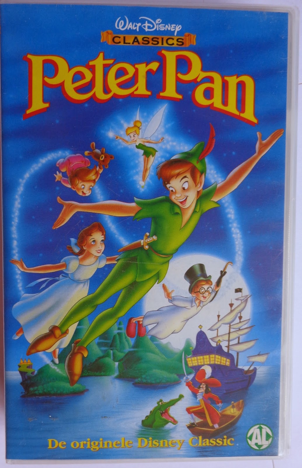 All My Disney: MDC: VHS-tape Peter Pan, Dutch