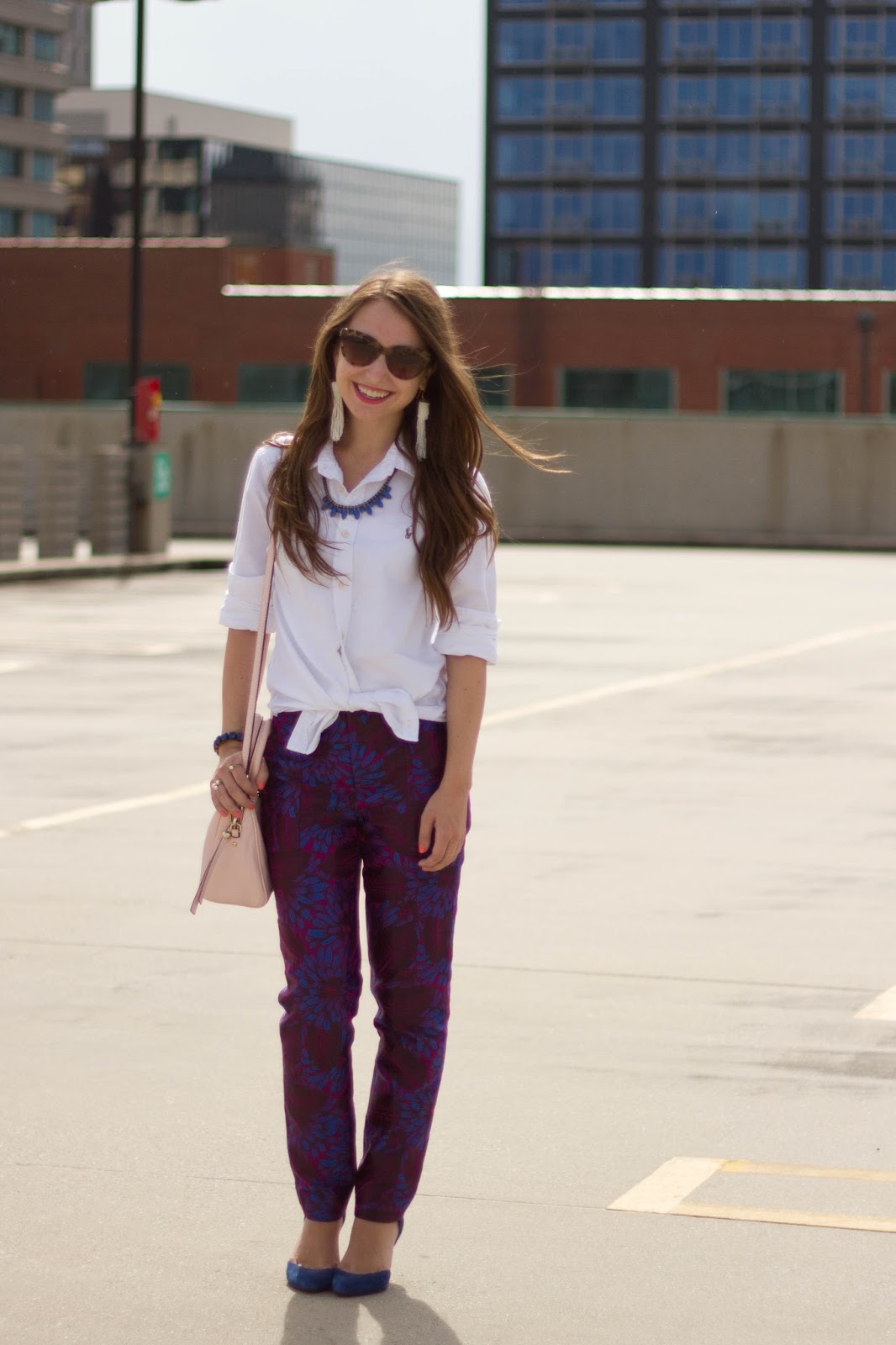 Midnight Floral Pants | Caralina Style