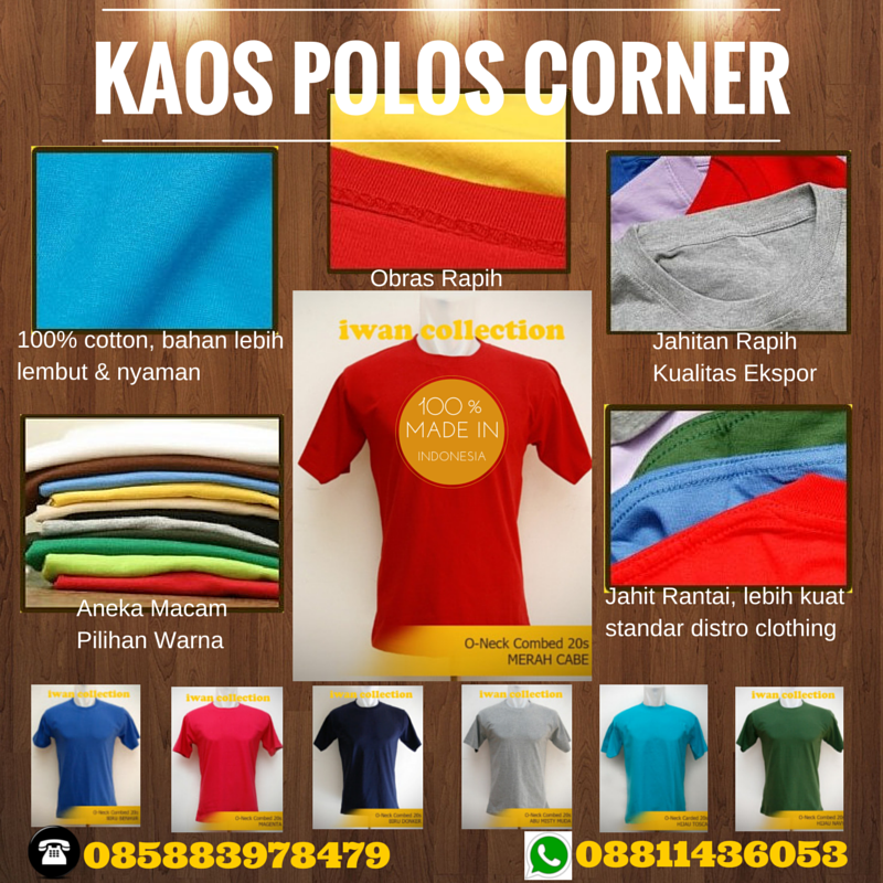  Kaos  Polos Corner Memilih Kaos  Polos Yang Sesuai Untuk  