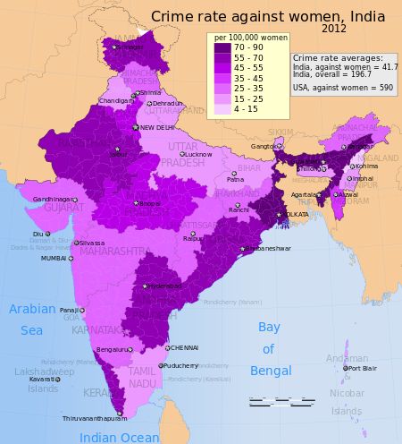 India : Criminal Activity Rate