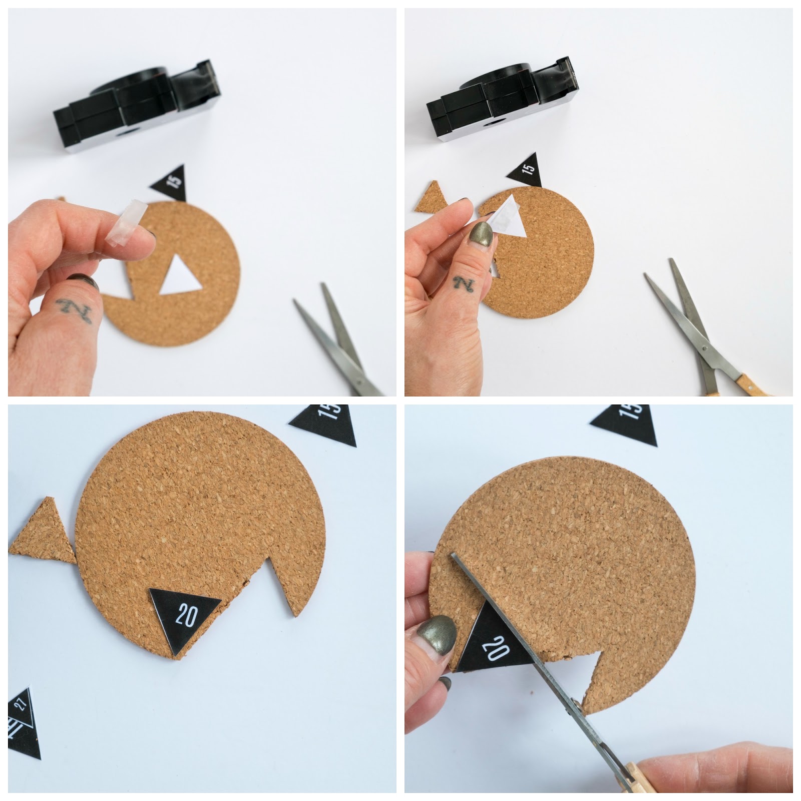 Canvas met een hart als prikbord stap voor stap Canvas met een hart als prikbord stap voor stap