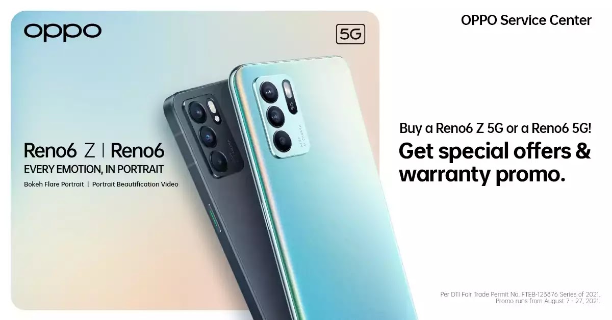 OPPO Reno6 Series Special Promo OPPO Reno6 Series Special Promo