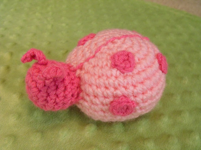 Clever, Crafty, Cookin' Mama: Baby Rattles- Turtle & Ladybug (crochet ...