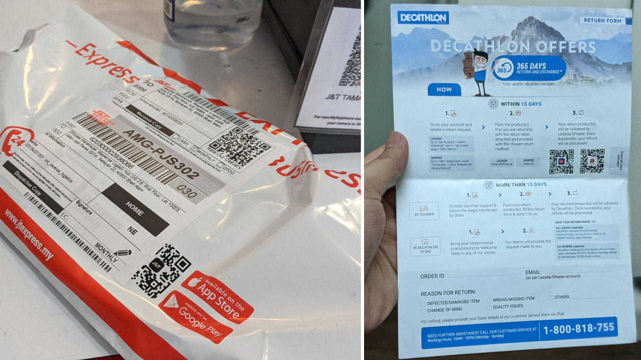 Cara Return Dan Refund Barang Decathlon Melalui Shopee (Jnt Express)