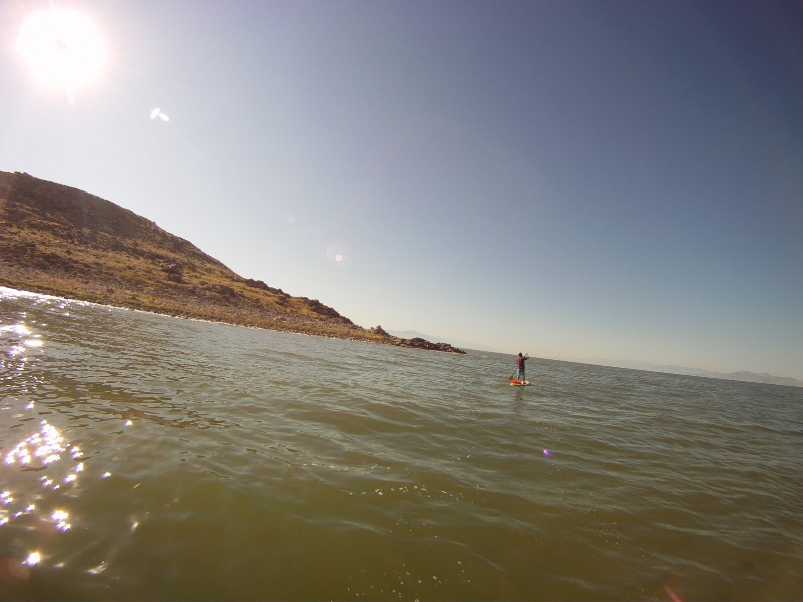 The Salt Lake Surf Blog Stand Up Paddle Boarding on the Great Salt Lake (Antelope Island)