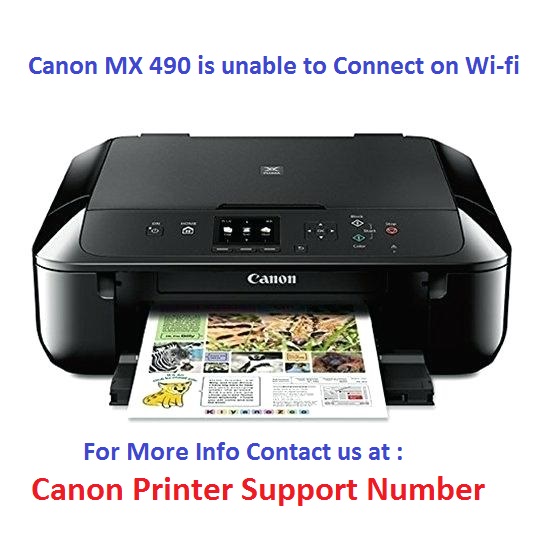Install Canon Printer Canon MX 490 is unable to Connect on Wifi