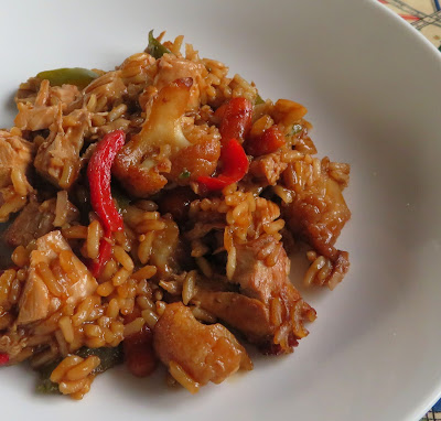 Teriyaki Chicken & Rice Casserole