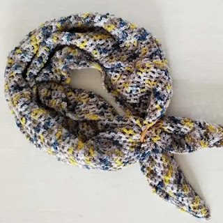 Pañuelo para cuello a Crochet