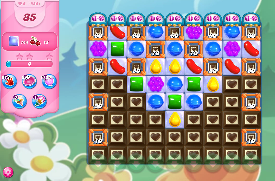 Candy Crush Saga level 9321 Candy Crush Saga level 9321