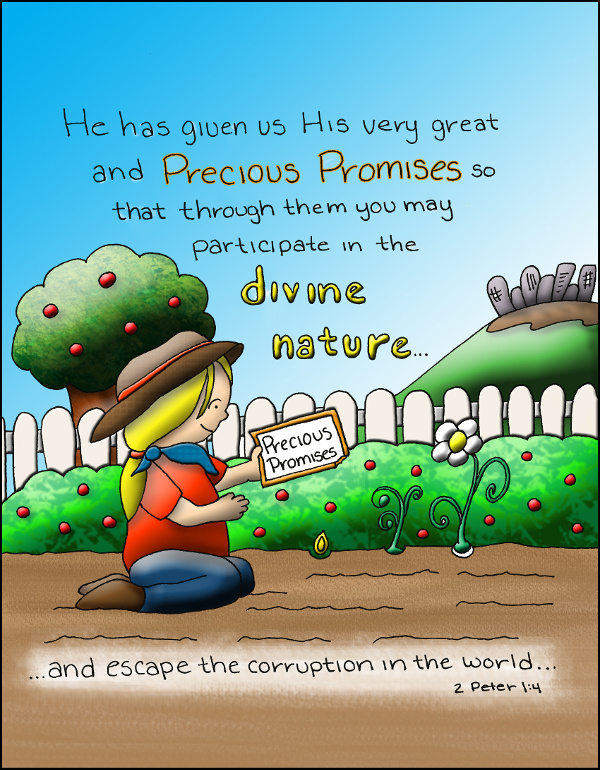 Doodle Through The Bible: 2 Peter 1:4, Take Me Deeper Challenge ...