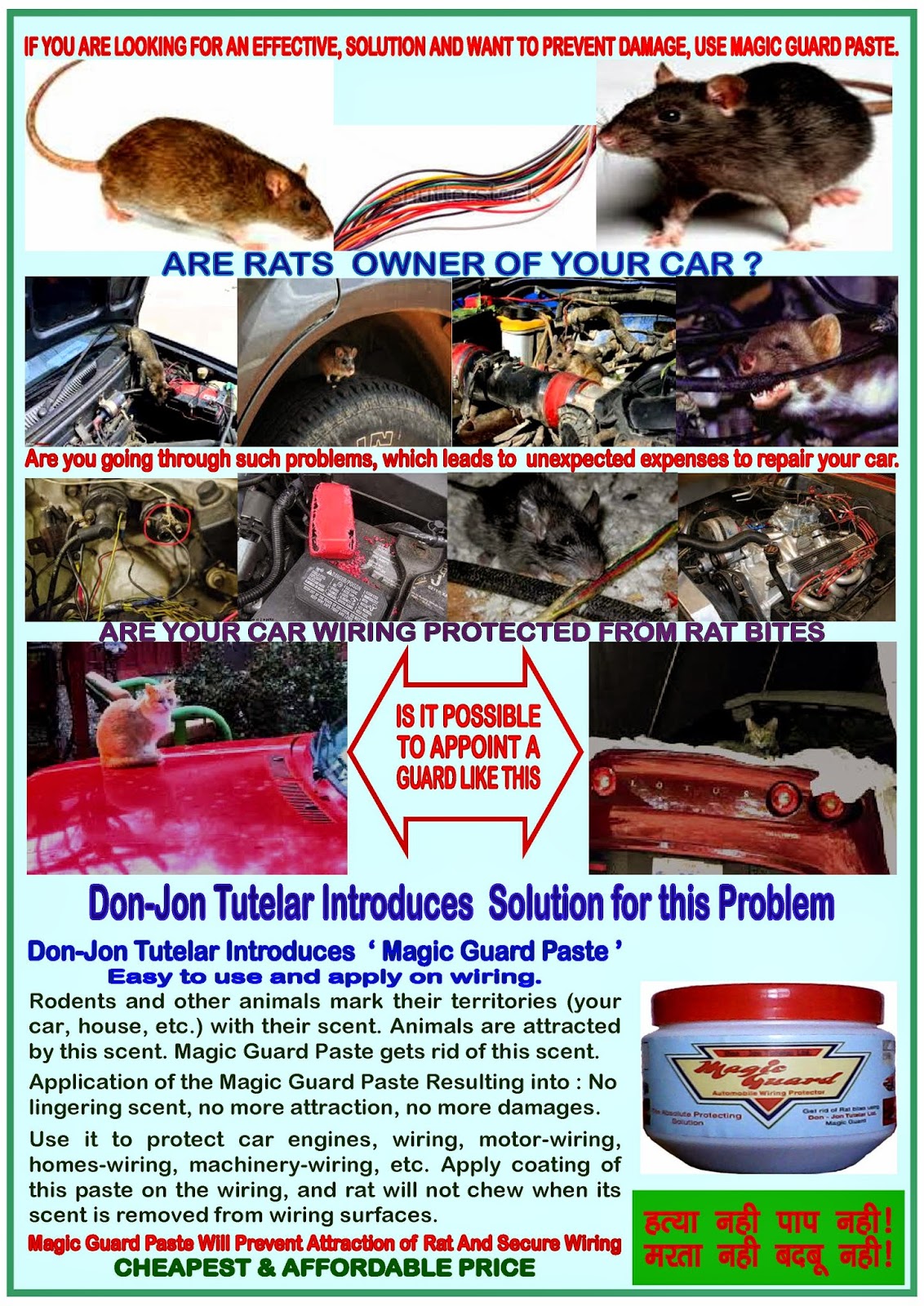 How To Prevent Car Wires from Rats: Protect your car from rat