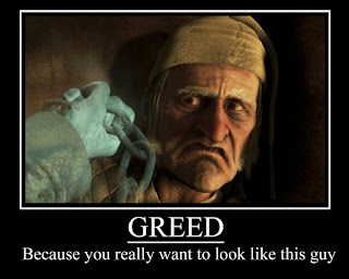 Greed pays dividends