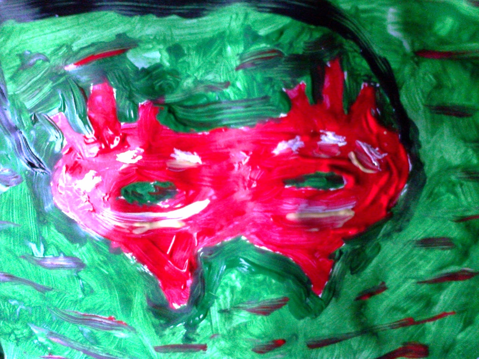 The World In General Mask Paintings