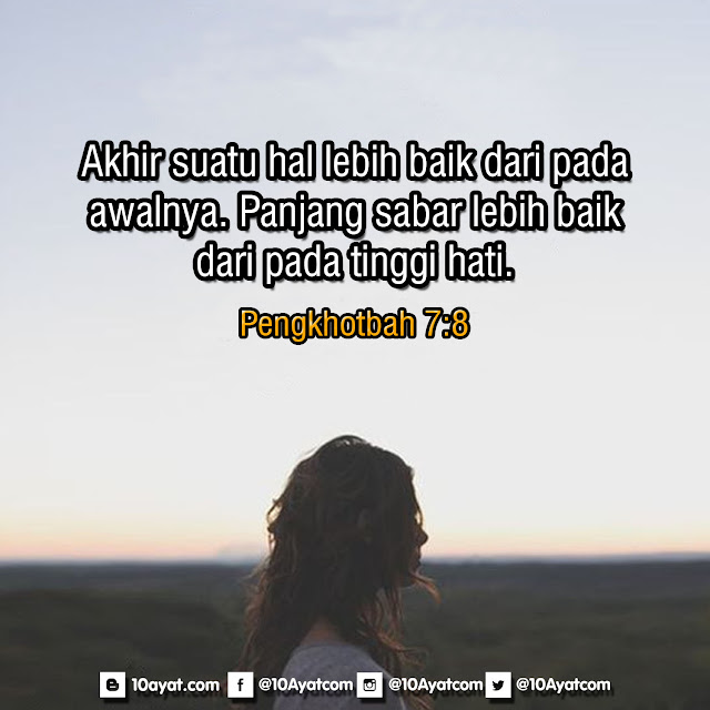 Pengkhotbah 7 8