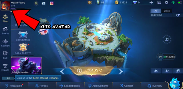 Perlu Untuk Top Up Diamond Cara Melihat Nomor Id Dan Server