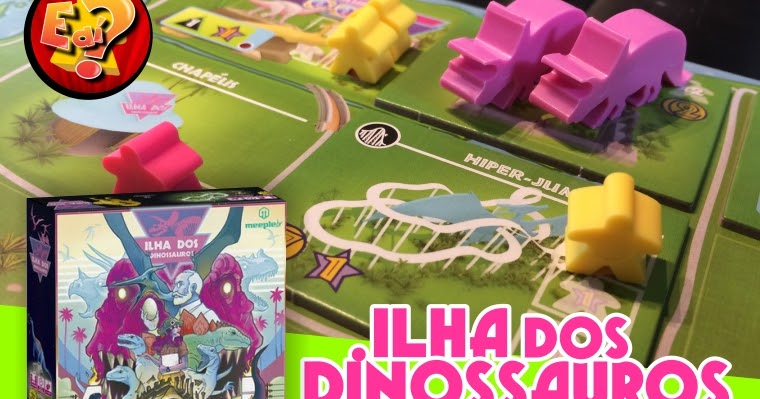 Ilha dos Dinossauros - Jogo de Tabuleiro