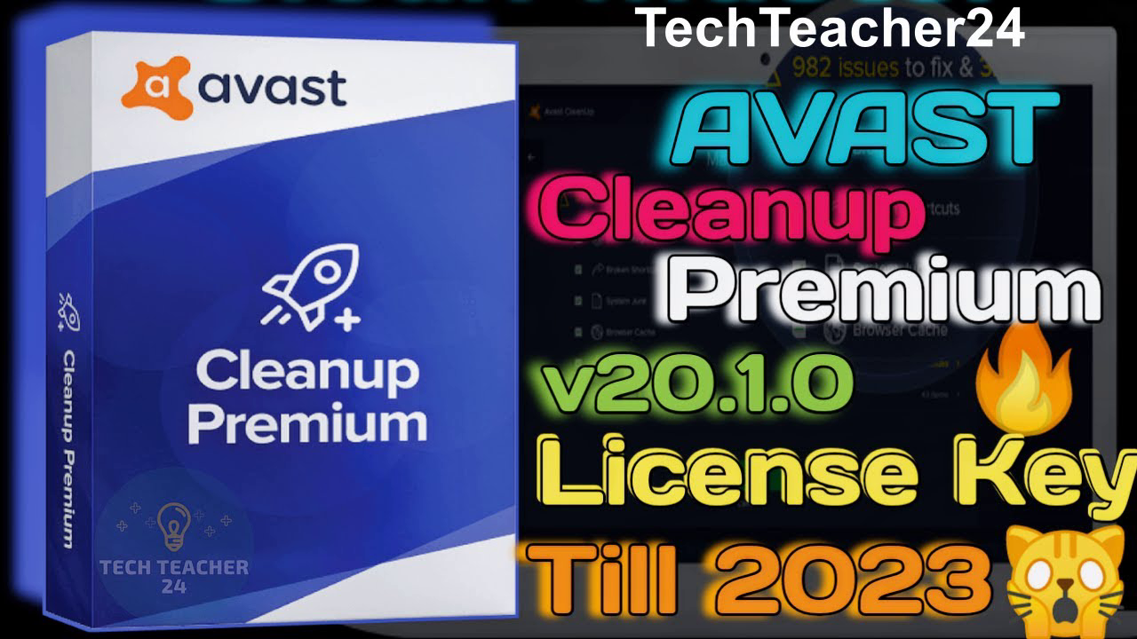 Avast Cleanup Premium 20.1 License Key Avast TuneUp 2020 With Lifetime Activation TechGlobe24
