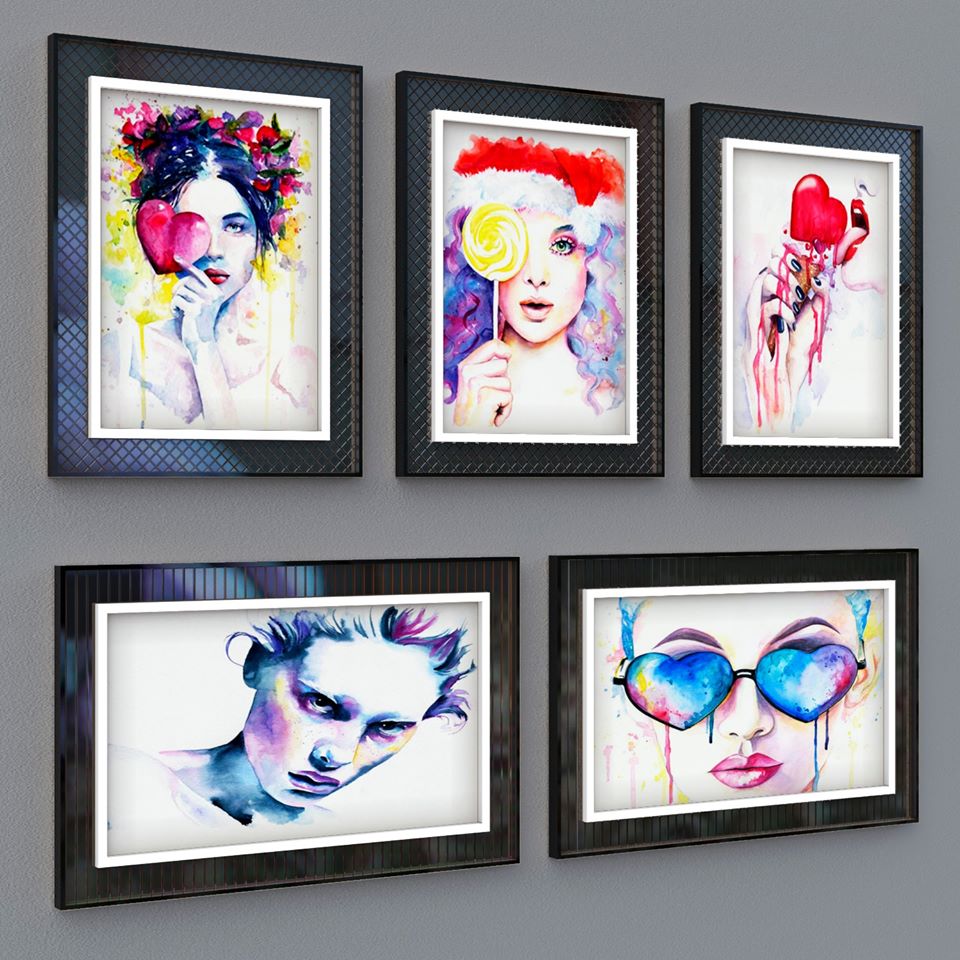 2. Wall Artwork Free Sketchup Model