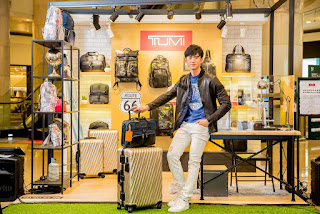 TUMI 2018 春夏大膽玩色  吳慷仁搶先領略加州繽紛風情