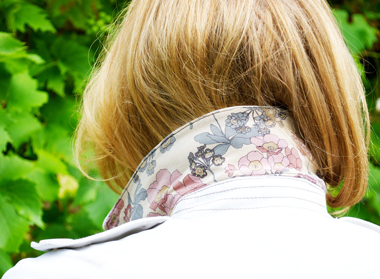 fix up, look chic Fashion Fix How to add Liberty Print Lining to a