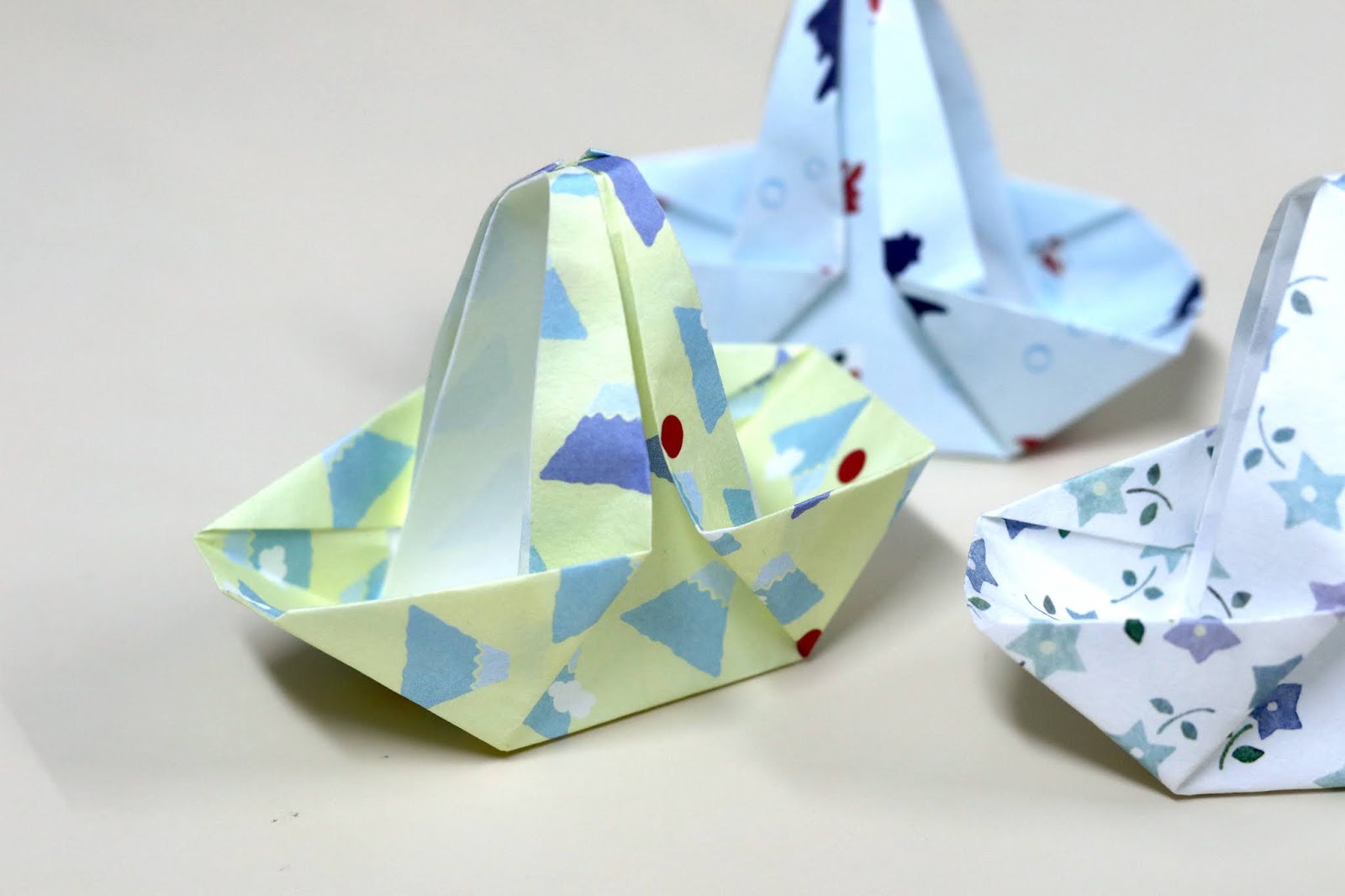 Tutorial 128 Origami Basket The Idea King