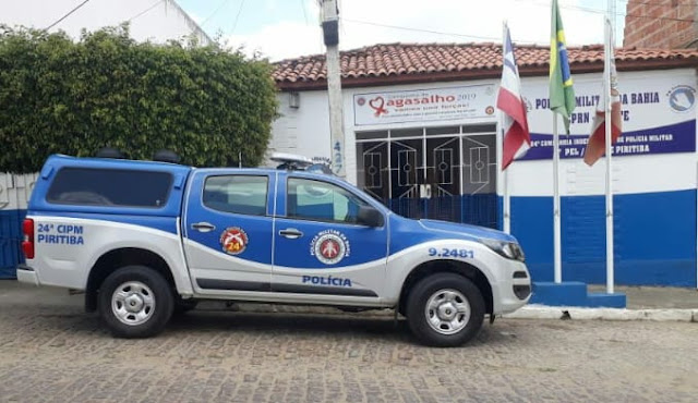 PM prende em Piritiba homem acusado de feminicídio em Tapiramutá