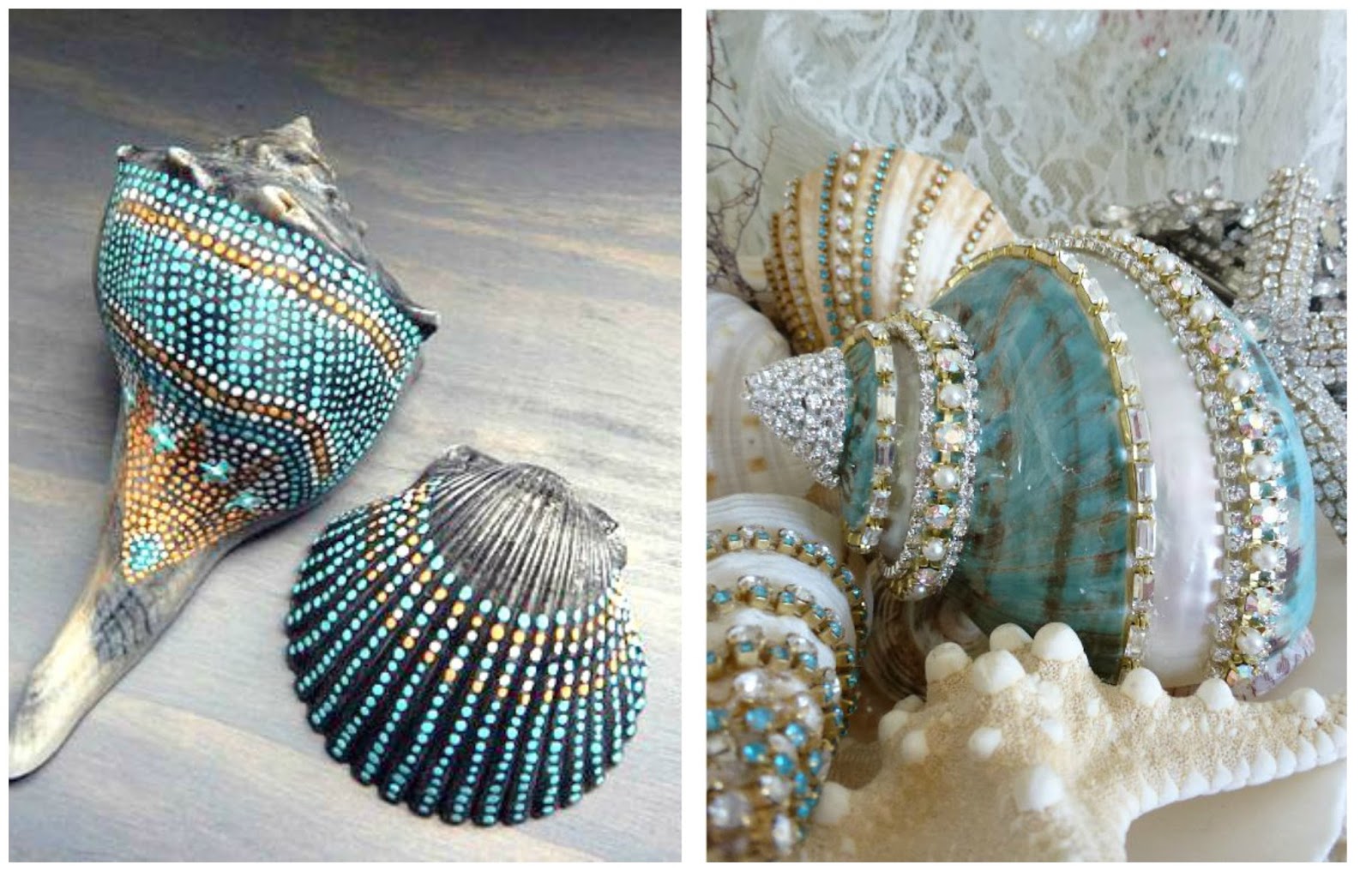 Little Treasures How to Clean and DIY Sea Shells Projects