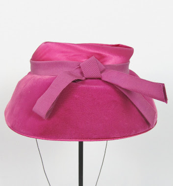 Vintage 1950's Pink Hat